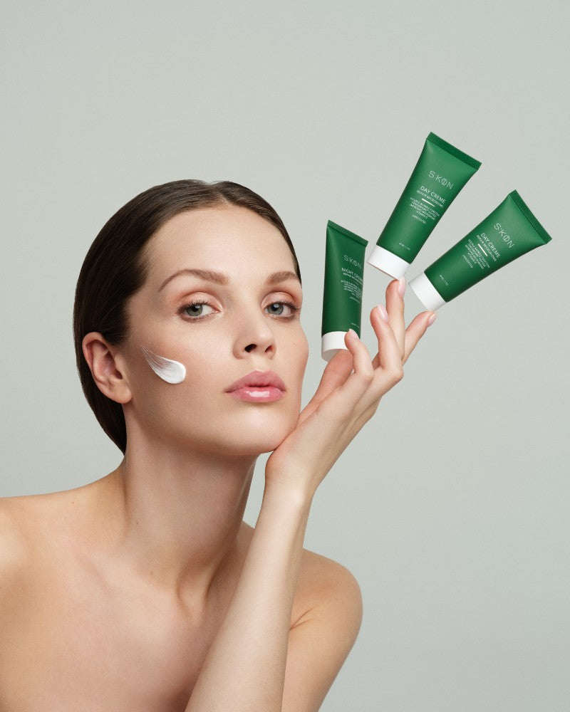 Ansigtsplejesæt - dag & natcreme til tør hud - S:KØN Skincare