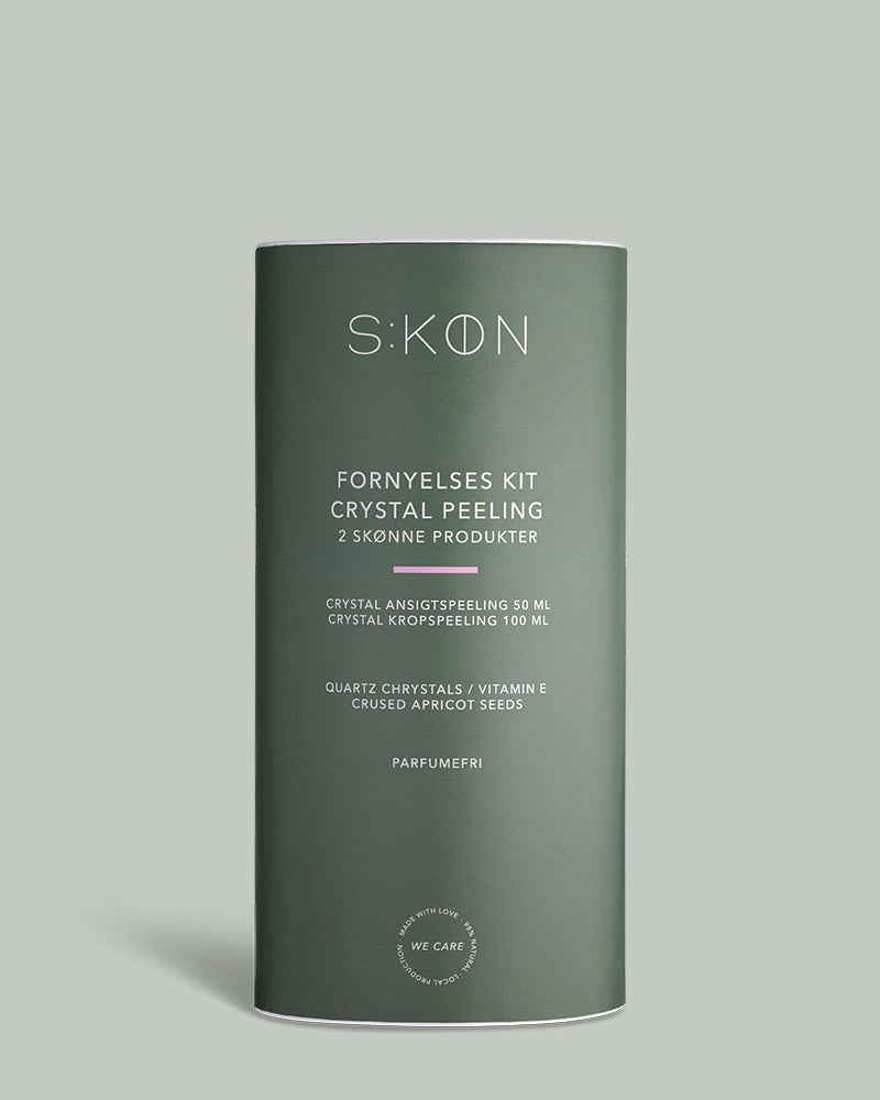 Ansigts og Body Scrub sæt - Crystal Peeling - S:KØN Skincare