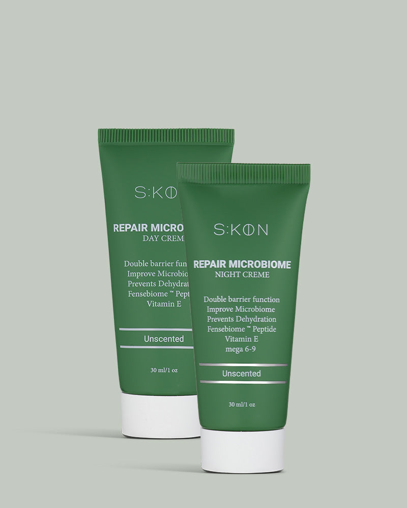 Ansigtsplejesæt - dag & natcreme til tør hud - S:KØN Skincare